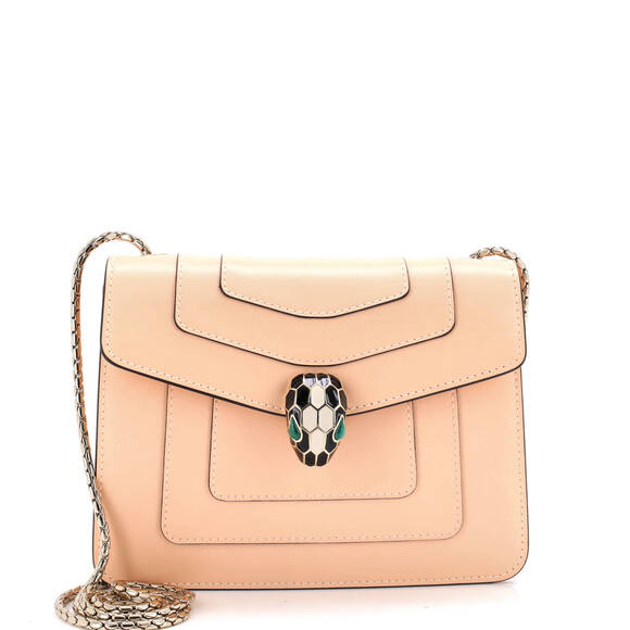 Bvlgari Handbags - Bvlgari Small Serpenti Forever Square Shoulder Bag Leather